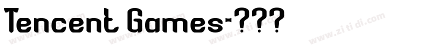 Tencent Games字体转换